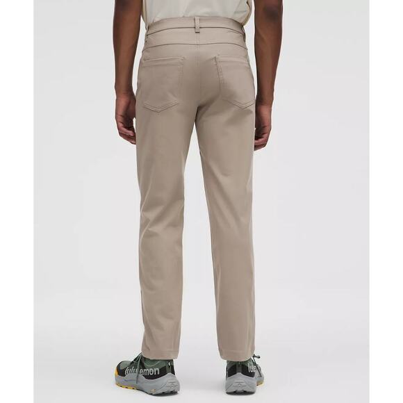 Lululemon Men's ABC Classic-Fit Tofino Sand Warpstreme Pants Size 36 - Picture 3 of 7